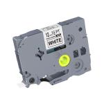 HAIDERY HARDWARE AUTM IDIK White Extra Strength Laminated Label Tape Compatible for Brother P Touch Tze-S231 Tz S231 Tze S231 (12mm x 8m) ( Packof 1)