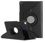 S-Hardline Samsung Galaxy Tab A 2019 8.0 Inch Sm-T290 T295 Black Leather Shockproof 360 Degree Rotate Flip Cover