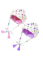 Vparents Joy Baby Head Protector for Safety of Kids 6M to 3 Years- Baby Safety Helmet with Proper Air Ventilation & Corner Guard Protection Pack of 2 (Pink and Purple)