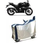 AUTOUNIKO Waterproof Two Wheeler Cover for Suzuki (Gixxer SF 150, Silver)