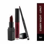 Star Struck by Sunny Leone Starry Night 3PC Lip Kit (Lipstick + Lip Liner + Lip Gloss)