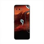 GADGETSWRAP Printed Vinyl Skin Sticker for Asus Rog Phone II - Godzilla Destroying City