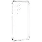 eZell Samsung Galaxy S23 Ultra 5G Back Case with Military Grade Bumper Corners, Slim Silicone Back Cover Protective Shockproof Heavy Duty Pouch(Transparent)