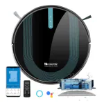 Proscenic 850T Wi-Fi Connected Robot Vacuum Cleaner with Gyro Navigation, Works with Alexa & Google Home