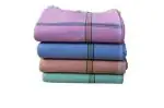 ASH Traders Multocolor Handloom Solid Small Bath Towels for Men and Women Cotton, 27 x 54 inch (pack of 4)