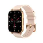 Suisse Art AE WS1 BT Call Notificaton Smart Watch Real Blood Oxygen Monitor DAFIT 3ATM Waterproof Smartwatch for Android and iOS. (Rose Gold with Pink Strap)