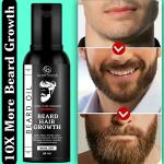 GLOW OCEAN - GLOW EVERYDAY Extra Strong Beard Growth Oil- For Patchy & Effective Beard Growth Hair Oil (50 ml)