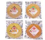 GomG Food Khakhra, Methi, Jeera, Tomato and Masala Khakhra, Pack of 4, 800gm, (4x200gm)
