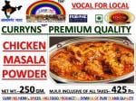 Curryns Premium quality chicken masala powder 250gm | Natural masala | home made masala Powder | home made spices| spices powder