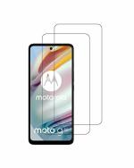 GADGETRONICS Motorola G60 Transparent Tempered Glass Scratch Resistant Screen Protector (Pack of 2)