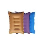 SHIVAM CART Ultralight Inflatable Air Pillow and Travel Pillow for Hiking, Camping, Traveling, Napping, Desk Rest, Neck & Lumbar Support Pack of 3 (Multi Color).