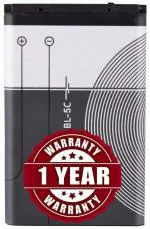 Mobcrown METACROW Original BL5C BL-5C Battery for Nokia 1600 - (1020mAh) - (1 Year Warranty)