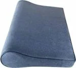 Misr Zone Blue Cervical Orthopedic Memory Foam Pillow Neck And Shoulder Pain Support - 45 - 43 Cm