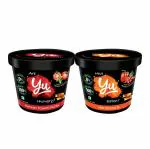 Yu 4 Mins Pasta Bowl - Peri Peri + Creamy Tomato Combo - Pack of 2 - No Preservatives - Veg - 400 gm