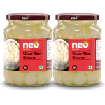 Neo Silver Skin Onions 1360g (680g X 2 Units) - Pack of 2