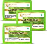 Badahair Aloe Vera Handmade Bath Soap With Vitamin E, Glycerine, 125 G (Pack Of 3)