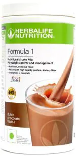 Herbalife Nutrition Formula 1 shake Mix Dutch Chocolate flavour Weight management (500 g, DUTCH CHOCOLATE)
