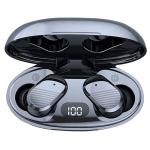 ZOOM TECH T18 Buds TWS, 25H Playtime with Quad Mic, Fast Charging Type-C, IPX5 Water Resistant, Touch Controls and Voice Assistant Bluetooth Truly Wireless in Ear Earbuds with Mic