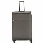 Kamiliant By American Tourister Trolley Bag For Travel | ZAKA 78 Cms Polyester Softsided Large Check-in Luggage Bag | Suitcase For Travel | Trolley Bag For Travelling, Grey