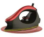 Bajaj MAJESTY ONE 1000 W Dry Iron, Red and Black