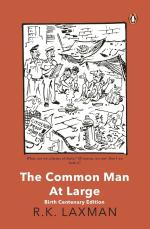 The Common Man At Large- Birth Centenary Edition Paperback - R K Laxman, Penguin (18 October 2021)