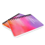 Sundaram | A5 Size Notebook | Spiral Bound (Wiro) | 160 Pages | 14.8 x 21 Cm | Single Line | Versatile for School, Home & Office | Colors and Designs May Vary | Pack of 6