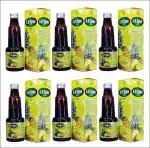 DEE INDIA HERBALS 100% Natural Ayurvedic Digestive A.P. Zyme Syrup with Pineapple Flavour For Acidity or Indigestion (200ml each, Pack of 6)