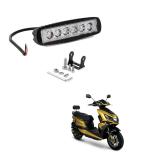 KOZDIKO 6 LED Rectangular Fog Light Bar Spot Beam White Light For Okinowa Praise