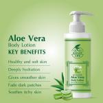 Khadi Ark Aloe vera & Vitamin-C Body Lotion Skin Moisturizer for Soft & Smooth Healthy Fair Skin(Pack of 2, 300 ml Each) (600 ml)