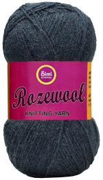 Simi Enterprise Mouse Grey Wool Rosemary Wool Ball Hand Knitting Wool, Art Craft Soft Fingering Crochet Hook Yarn, Needle Knitting Yarn Thread Dyed-Mb Art-Fib, 200 G