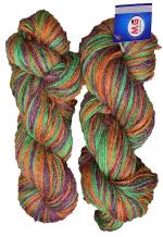 Simi Enterprise Multicolor Wool Craze Wool, Hank Hand Knitting Wool, Art Craft Soft Fingering Crochet Hook Yarn, Needle Knitting Yarn Thread Dyed, 200 G