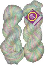 Simi Enterprise Marble Green Wool Craze Wool, Hank Hand Knitting Wool, Art Craft Soft Fingering Crochet Hook Yarn, Needle Knitting Yarn Thread Dyed, 400 G