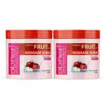 Biofresh Tropicana Fruit Face & Body Massage Scrub for Moisturizing Smooth Scrub for Smooth Skin (Pack of 2)