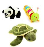 LVS TOYS- Panda,Turtle and Caterpillar Soft Toy