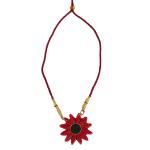 Jharcraft (A Jharkhand Govt. Enterprise)Teracotta Jewellery Necklace with Earing