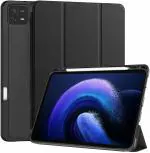 ProElite Cover for Xiaomi Mi Pad 6 Cover, Soft Flexible Flip Case Cover with Pen Holder for Xiaomi Pad 6 11 inch, Support Auto Sleep Wake, [Recoil Series] - Black