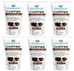 Skinpetals Coffee Face Scrub, 50g | Each | Pack Of 6|