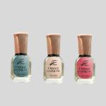 Craggy Cosmetic Nail Enamel Trending Premium Glossy Nail Polish For Girl's & Women's Multi color (Pack of 3)
