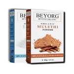 BEYORG Paraben Free Epsom Salt and Mulethi Powder for Anti Acne, Pimples and Blackhead Removal - 200 g