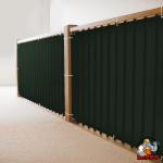 HIPPO Baby Safety Net for Balcony for Kids, Baby Banister Guard, Child Railing Safety Net, Kids Safety Staircase Net, Pet Stair Railing Net for Balcony Safety (Dark-Green || 1MTX3MT)