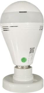 SIOVS C15 BULB Spy Camera with Night Vision 1920 x 1080p 64 GB, 1 Channel HDMI (Black)