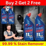 BLISS & BLUSH Toilet Cleaner blue 2Liter Powerful Toilet Cleaner Liquid | Suitable for Toilet Bowls