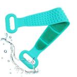 RBGIIT Silicon Bath Body Massager Scrubber Douuble Side Belt Bathroom Body Cleaner Scruber Pad AS Like sponges SB-644