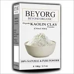 BEYORG Natural Kaolin Clay Powder for Anti Acne and Ageing - 100 g