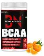 Brave Nutrition Advanced BCAA For Massive Muscle Recovery(400gm,Orange)