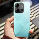 Fastship Rubber Back Cover for Tecno Spark Go (2023) - Transparent