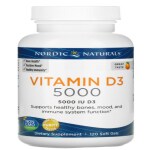 Nordic Naturals, Vitamin D3 5000, Orange, 5,000 IU, 120 Soft Gels