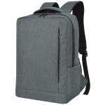 FATMUG Business Casual Laptop Backpack (upto 15.6 inch) for Men, Women | (17 L, Dark Grey)