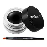 COLORESSENCE COLOR YOUR SPIRIT Pot Gel Eyeliner | Waterproof & Long Stay | Application Brush Inside | Intense Black Glossy Finish|Black-3gm