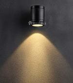 DOJI 5 Watts LED Down Light Wall Light Indoor Outdoor Waterproof Lamp Modern Home Lighting Best for Entrance Gate Pillars Boundary Stairs Warm White, Aluminum (Pack of 1)